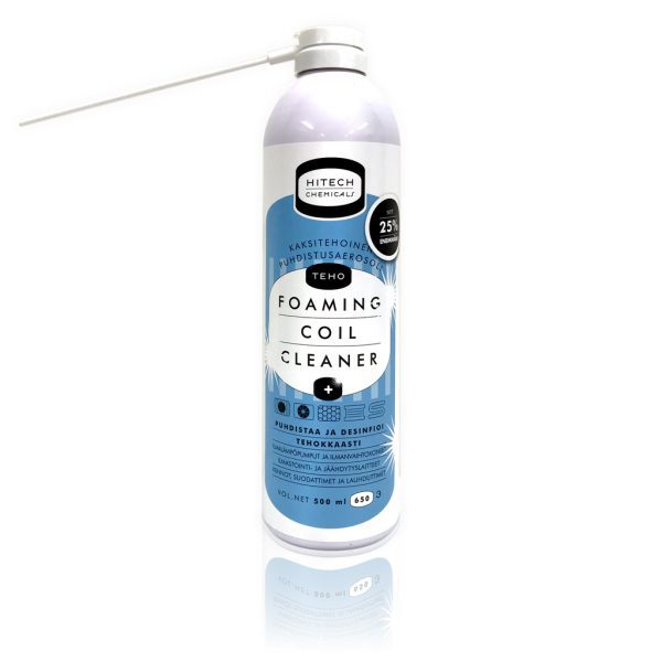 TEHO Foaming Coil Cleaner+ kaksitehoinen puhdistusaerosoli