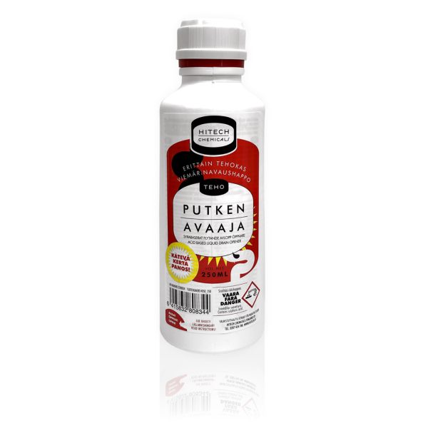 TEHO PutkenAvaaja kertapanos (250 ml) viemärin avaukseen
