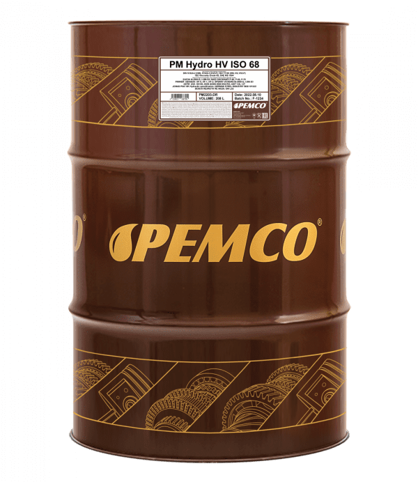 Pemco Hydro HV ISO 68 hydrauliöljy - Image 2