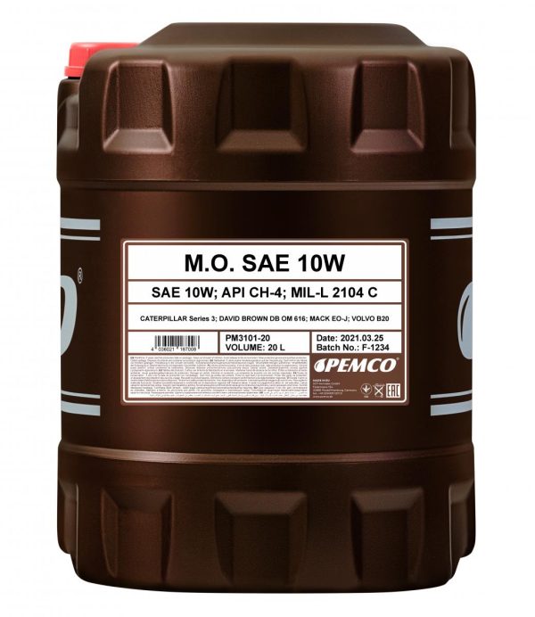 Pemco M.O SAE 10W yksiasteöljy