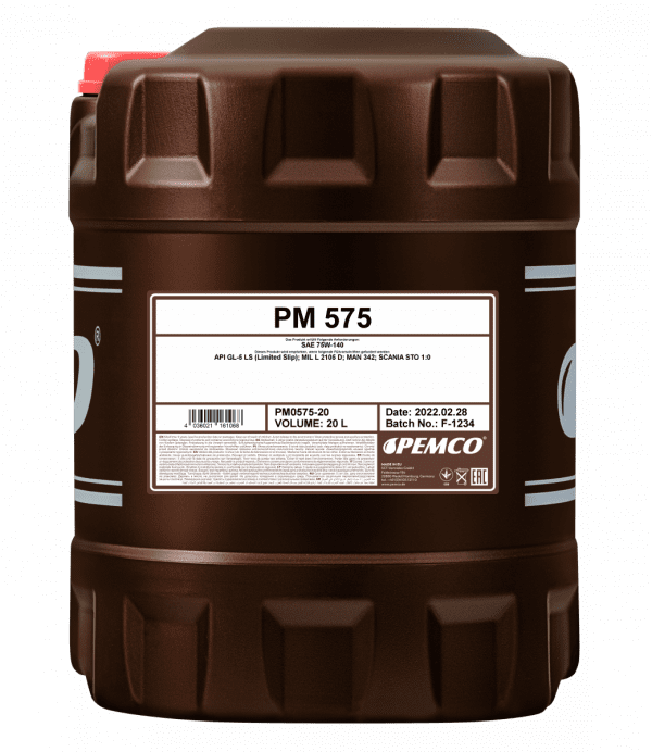 Pemco 575 75W-140 vetopyörästö-öljy