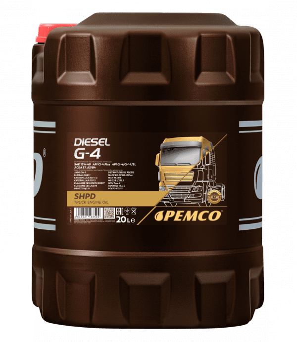 Pemco Diesel G-4 SHPD 15W-40 raskaankaluston moottoriöljy