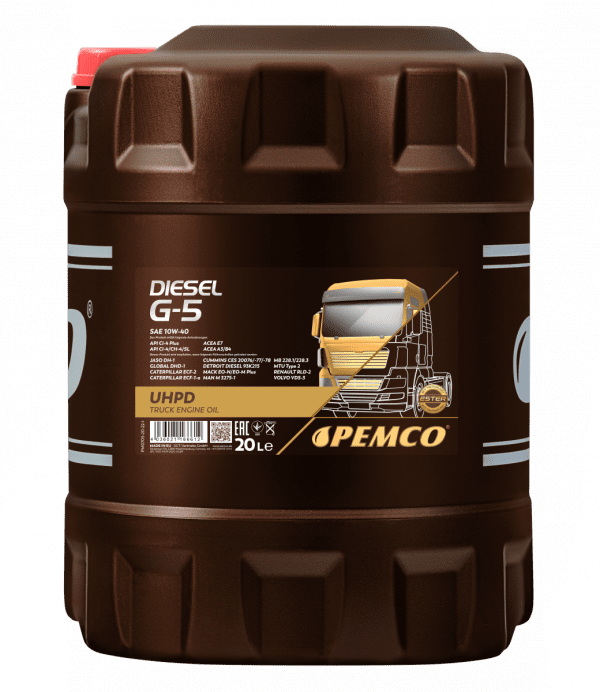 Pemco Diesel G-5 UHPD 10W-40 raskaankaluston moottoriöljy